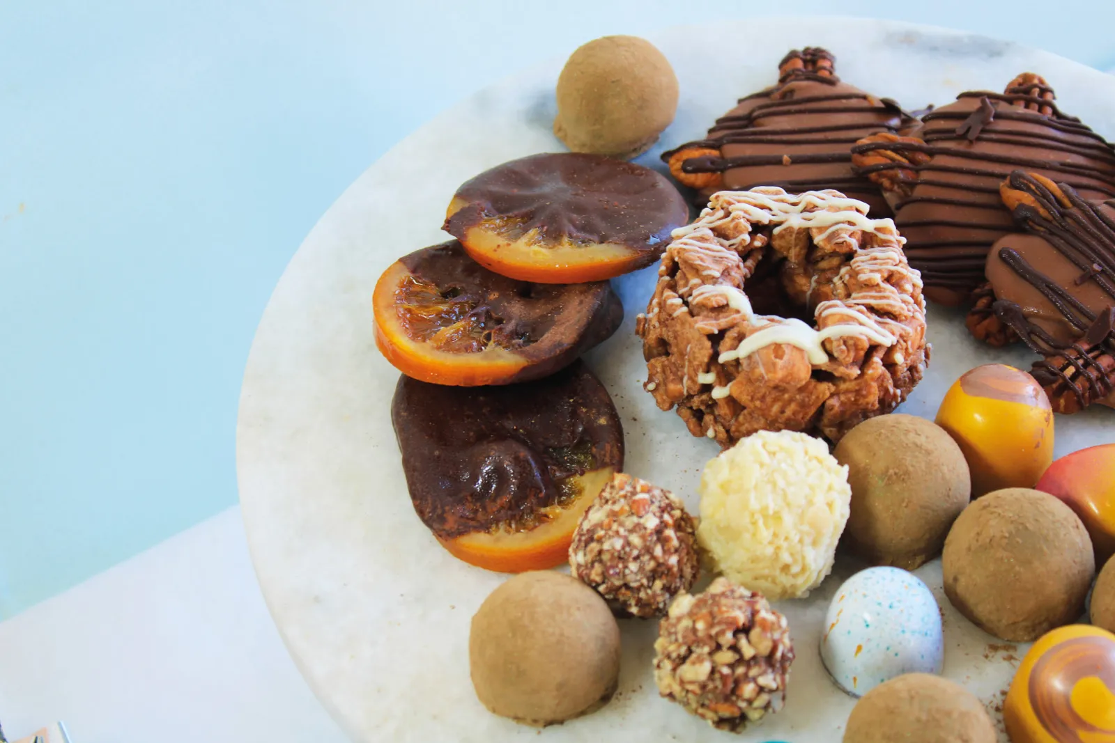 Orangettes, trufas y chocolates artesanales Verychoco